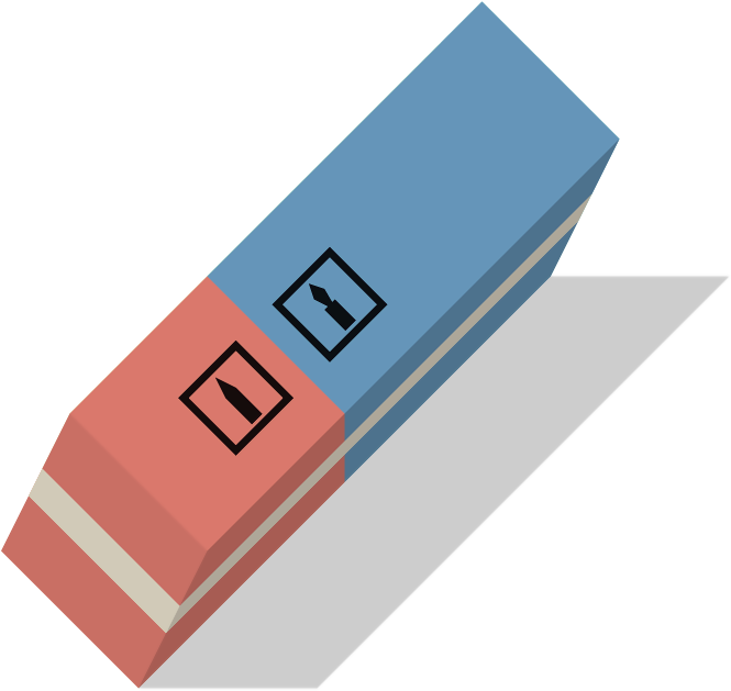 Eraser Clip Art Png (800x800), Png Download