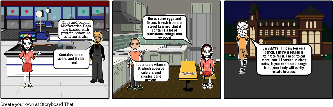 Eggs - Cartoon (1164x385), Png Download