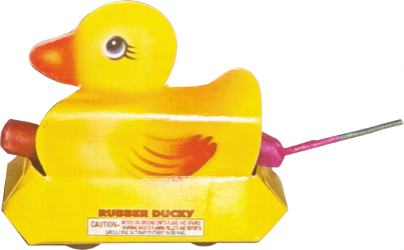 Rubber Ducky - Rubber Ducky Firework (570x352), Png Download
