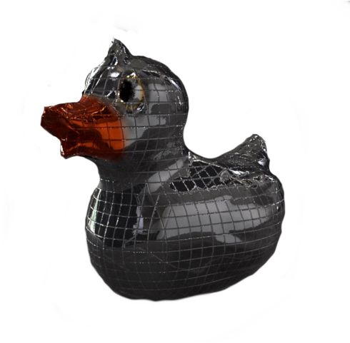 File - Disco Duck - Png - Wood Duck (549x480), Png Download