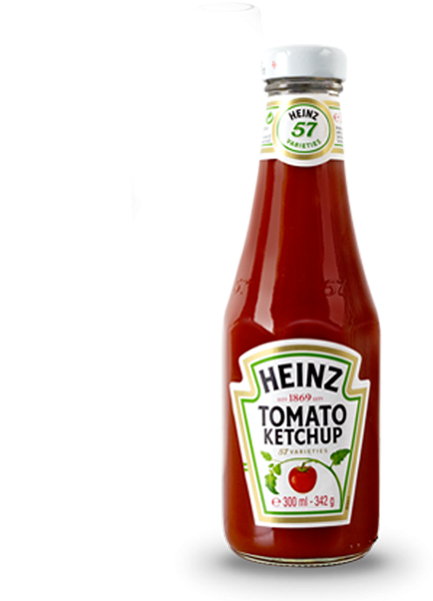 Heinz Bouteille En Verre (600x600), Png Download