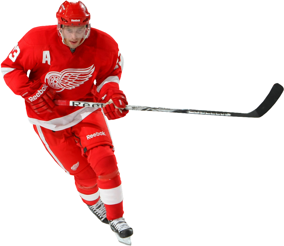 Download - Pavel Datsyuk Autographed Stick - Reebok Model (1023x883), Png Download