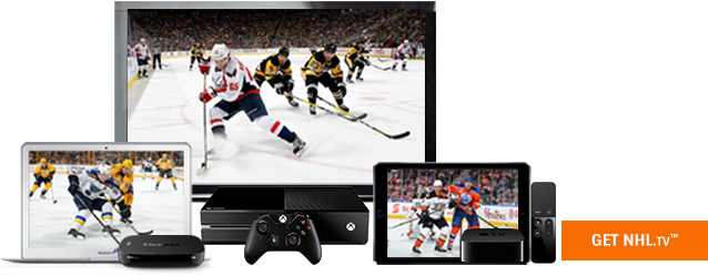 *blackout And Other Restrictions May Apply - Nhl Tv (758x256), Png Download