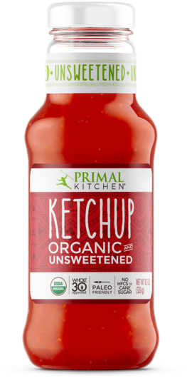 What's Inside Organic Unsweetened Ketchup - Primal Kitchen Ketchup Ingredients (600x600), Png Download