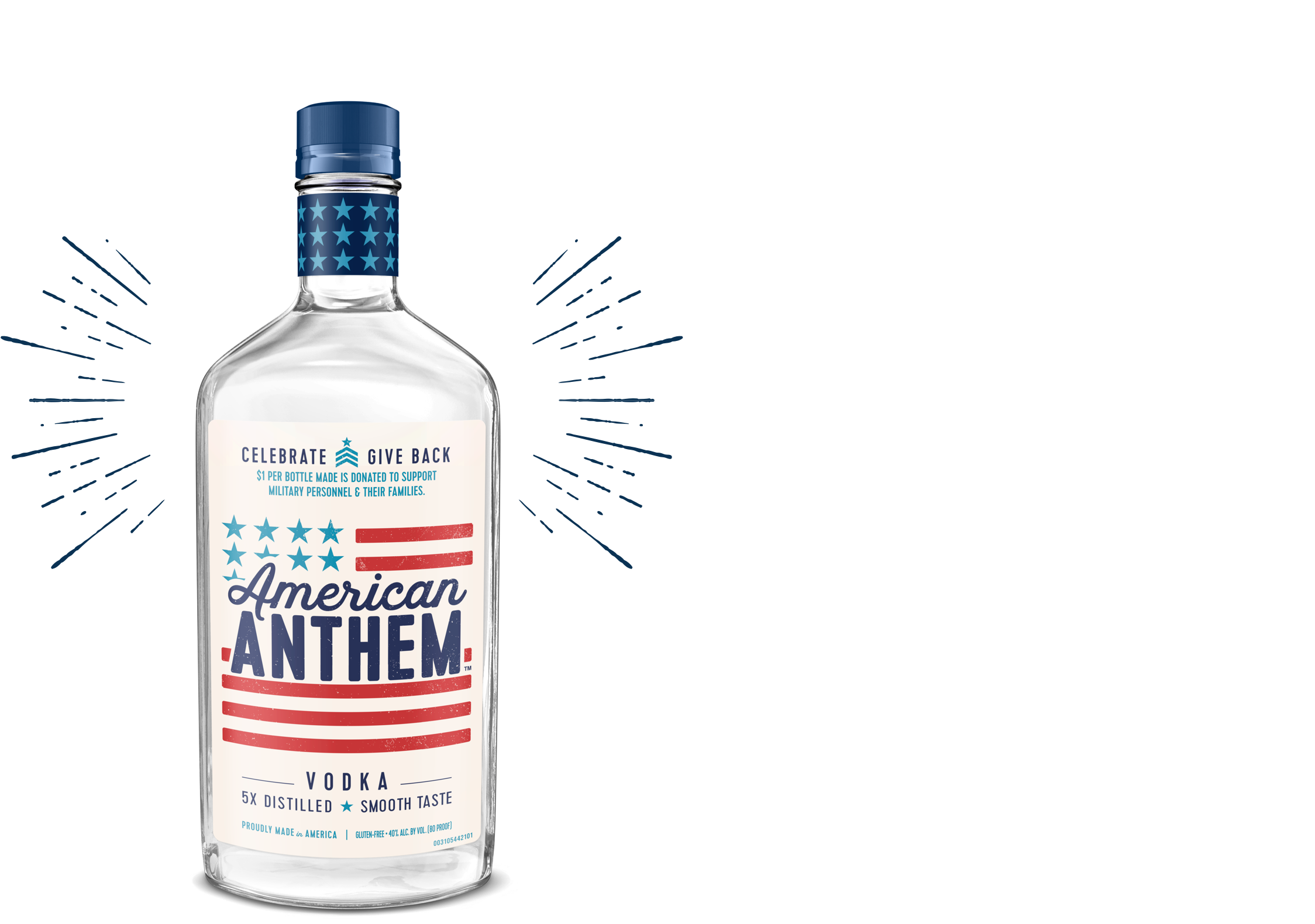 American Anthem Vodka (2248x1580), Png Download