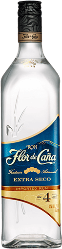 Flor De Caña 4 Year Extra Seco - Flor De Cana Extra Seco (301x600), Png Download