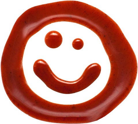 Creating A Visual Saying Food Want Heinz Too - Smiley (600x506), Png Download