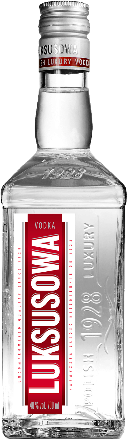 Vodka Png Image - Luksusowa Potato Vodka (612x1534), Png Download