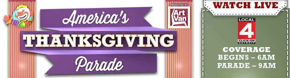 Parade Page Banner 2015 The Thanksgiving - Art Van Furniture (980x265), Png Download