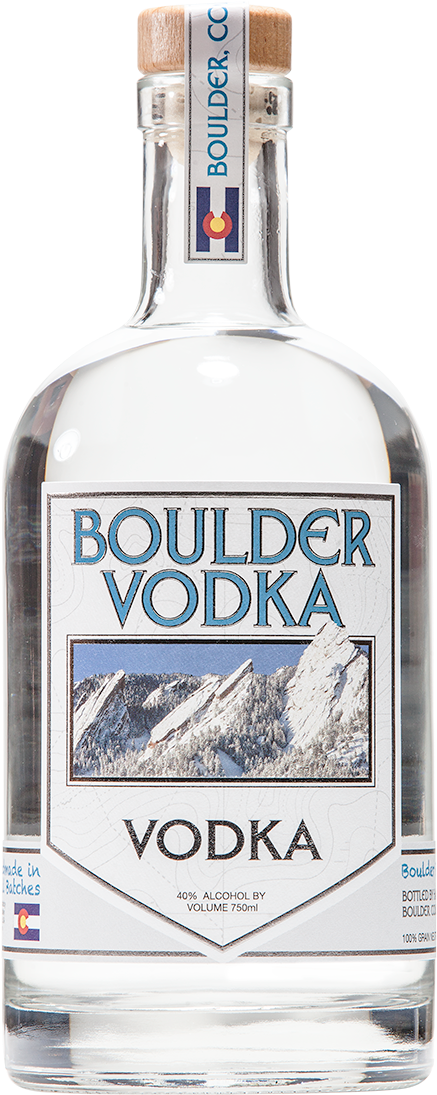 Boulder Vodka (777x1250), Png Download