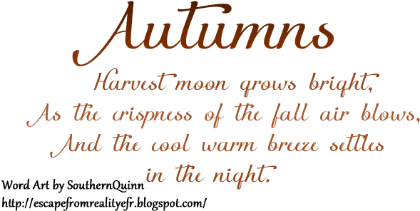 Autumn Word Art (618x306), Png Download