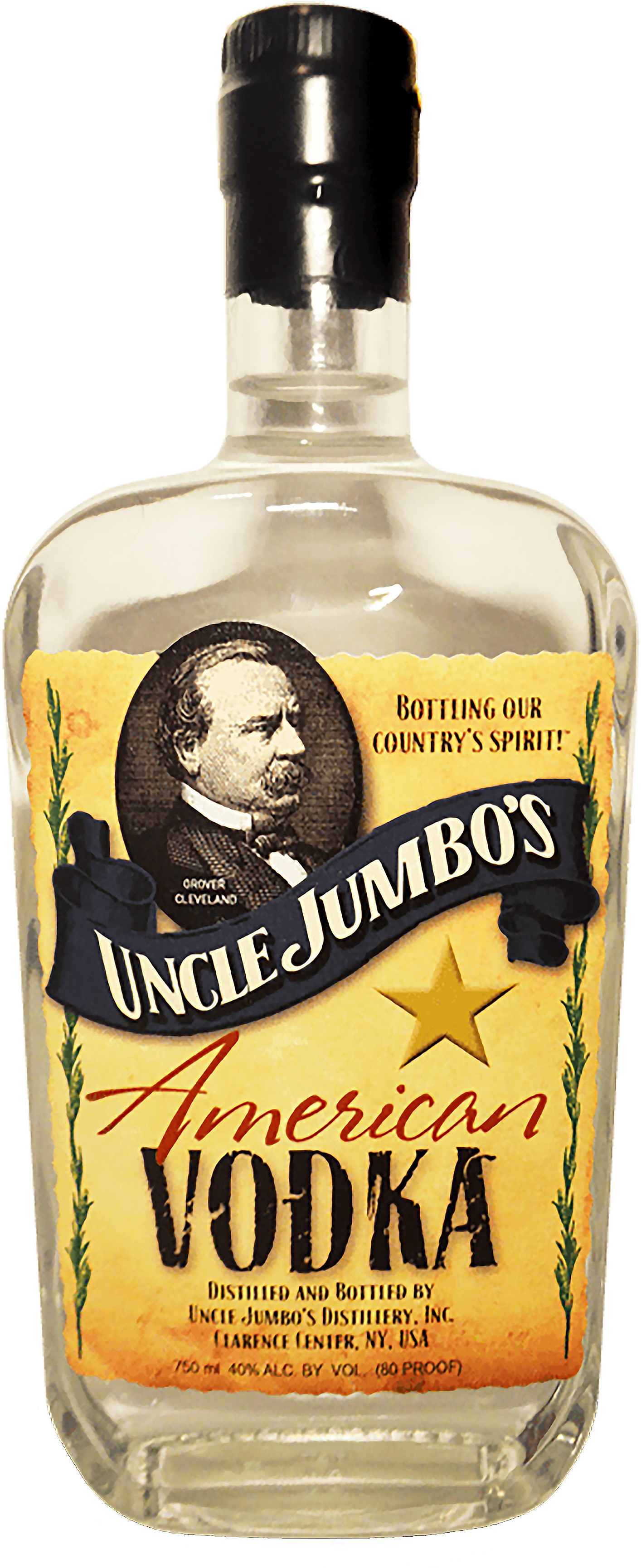 Uncle Jumbo's American Vodka (lp0087) - Wine (1480x3488), Png Download