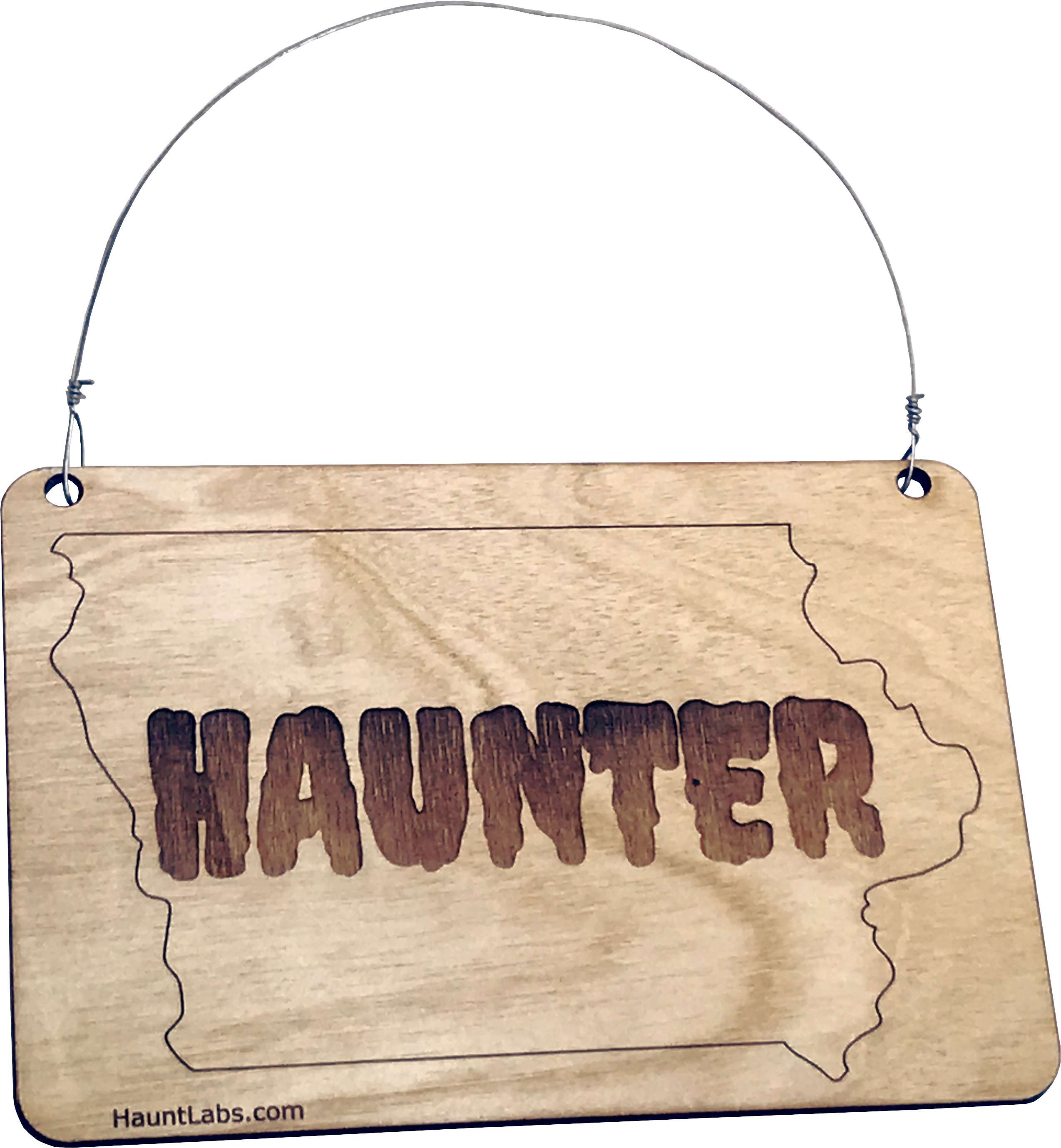Haunter Hanging Wall Sign - Handbag (2688x2808), Png Download