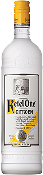 Ketel One Vodka Citroen (330x760), Png Download
