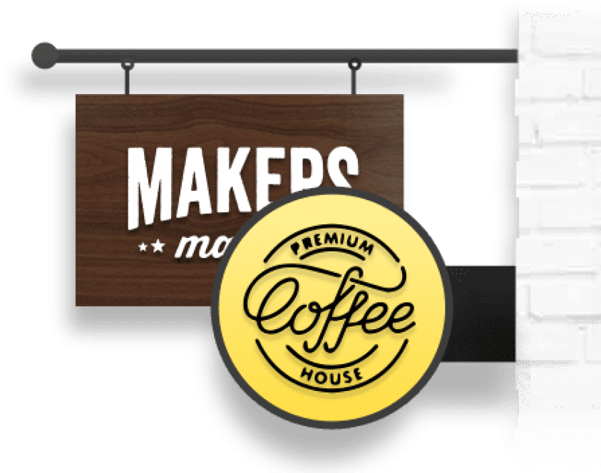 Hanging Blade Sign Menu Examples - Banner (460x351), Png Download