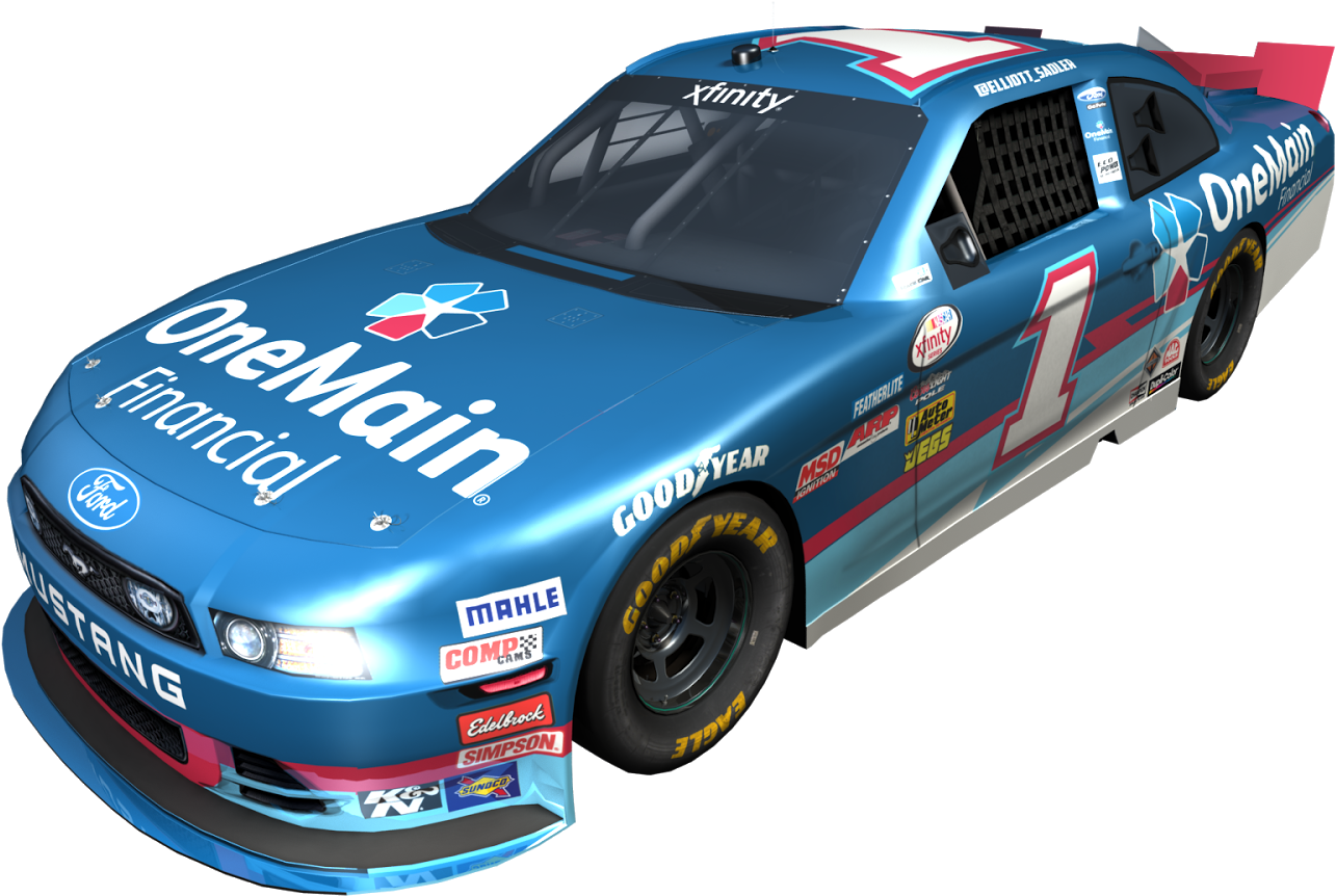 Racing Clipart Nascar - Elliott Sadler 2014 (1600x900), Png Download