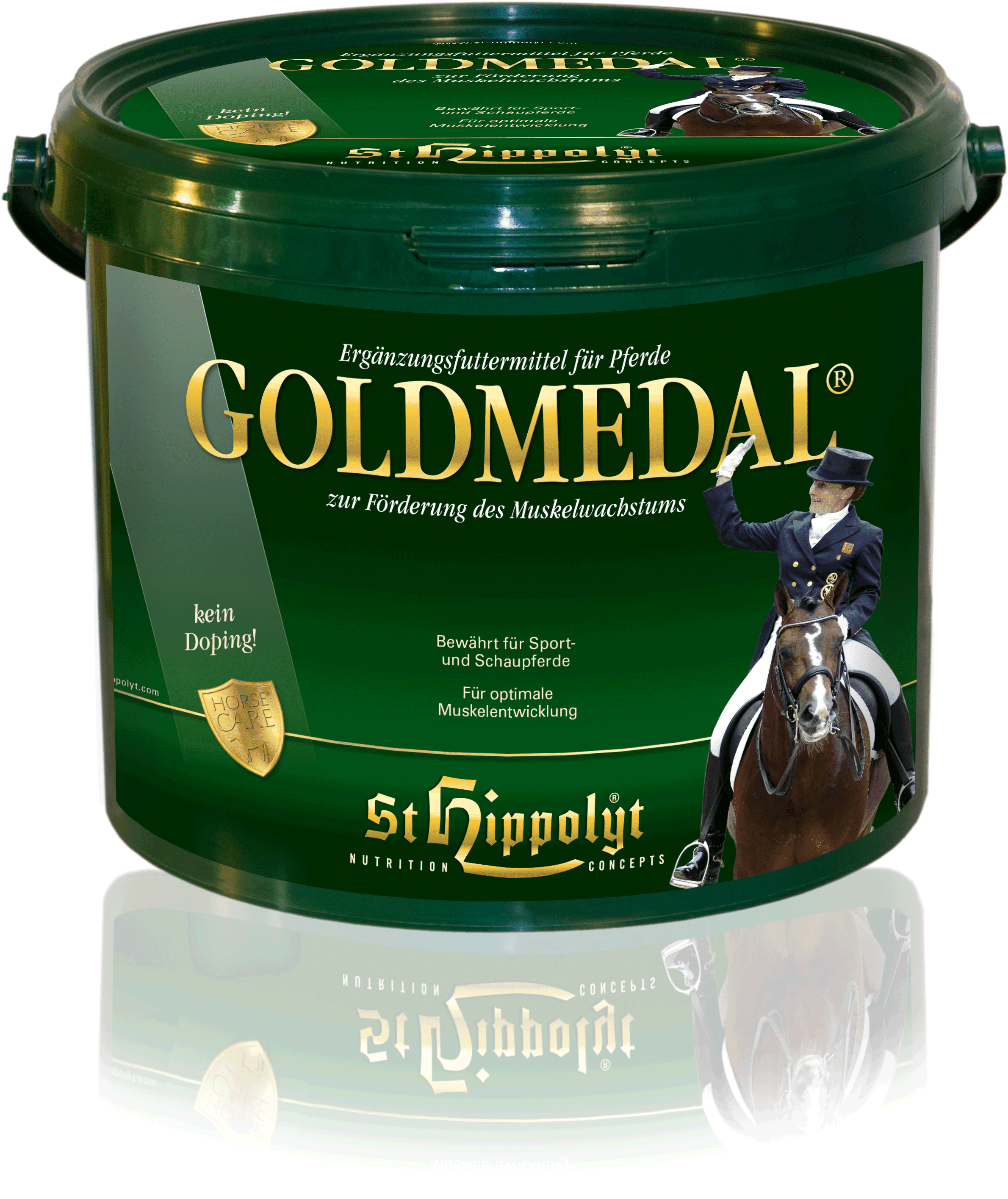 Hippolyt Gold Medal - Mineralfutter Pferd (2380x2830), Png Download