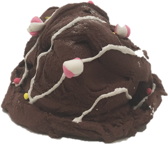 7 Colors Eco Friendly Craft Fake Whipped Cream Clay (979x852), Png Download