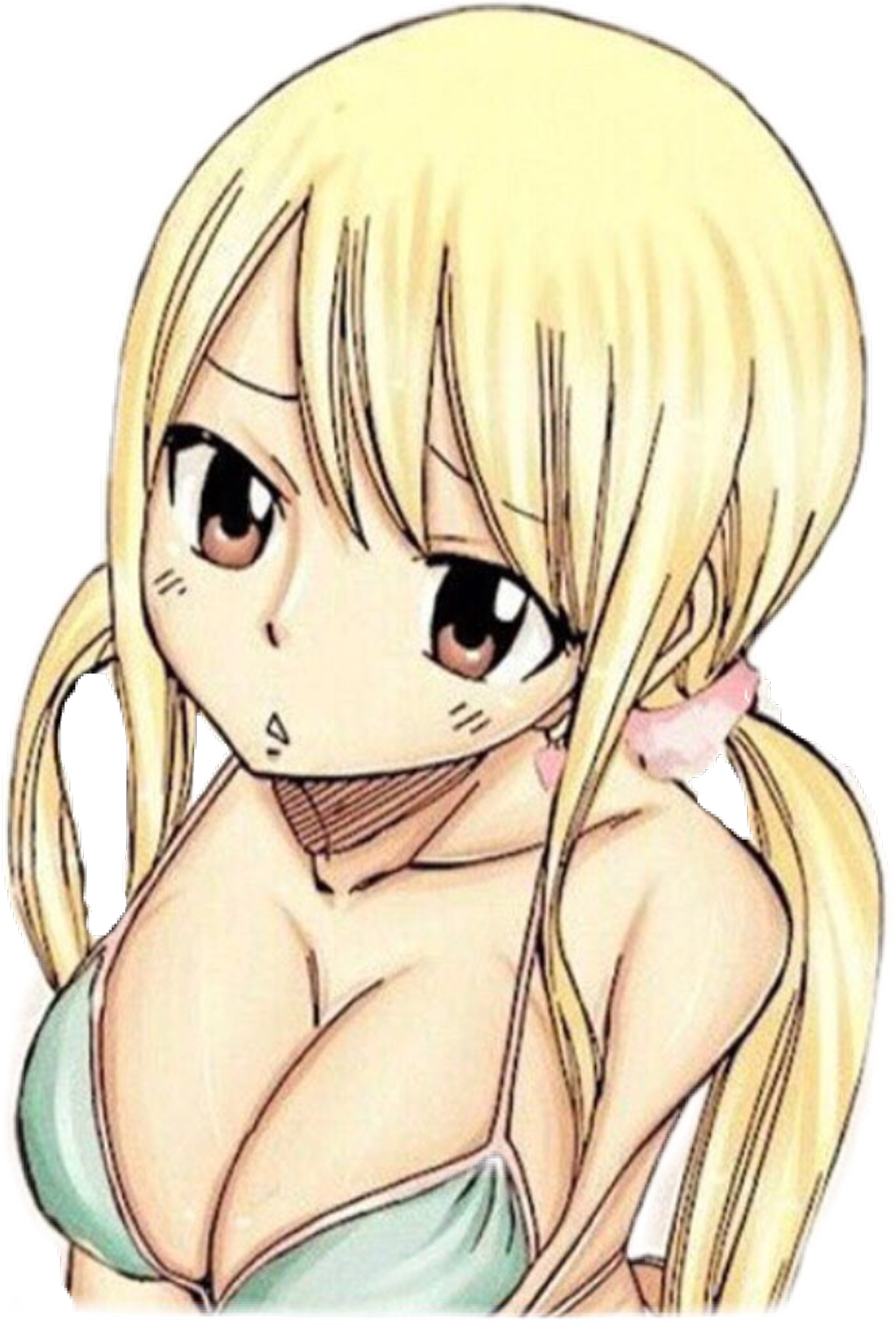 Lucyheartfilia Sticker - Cartoon (1024x1514), Png Download