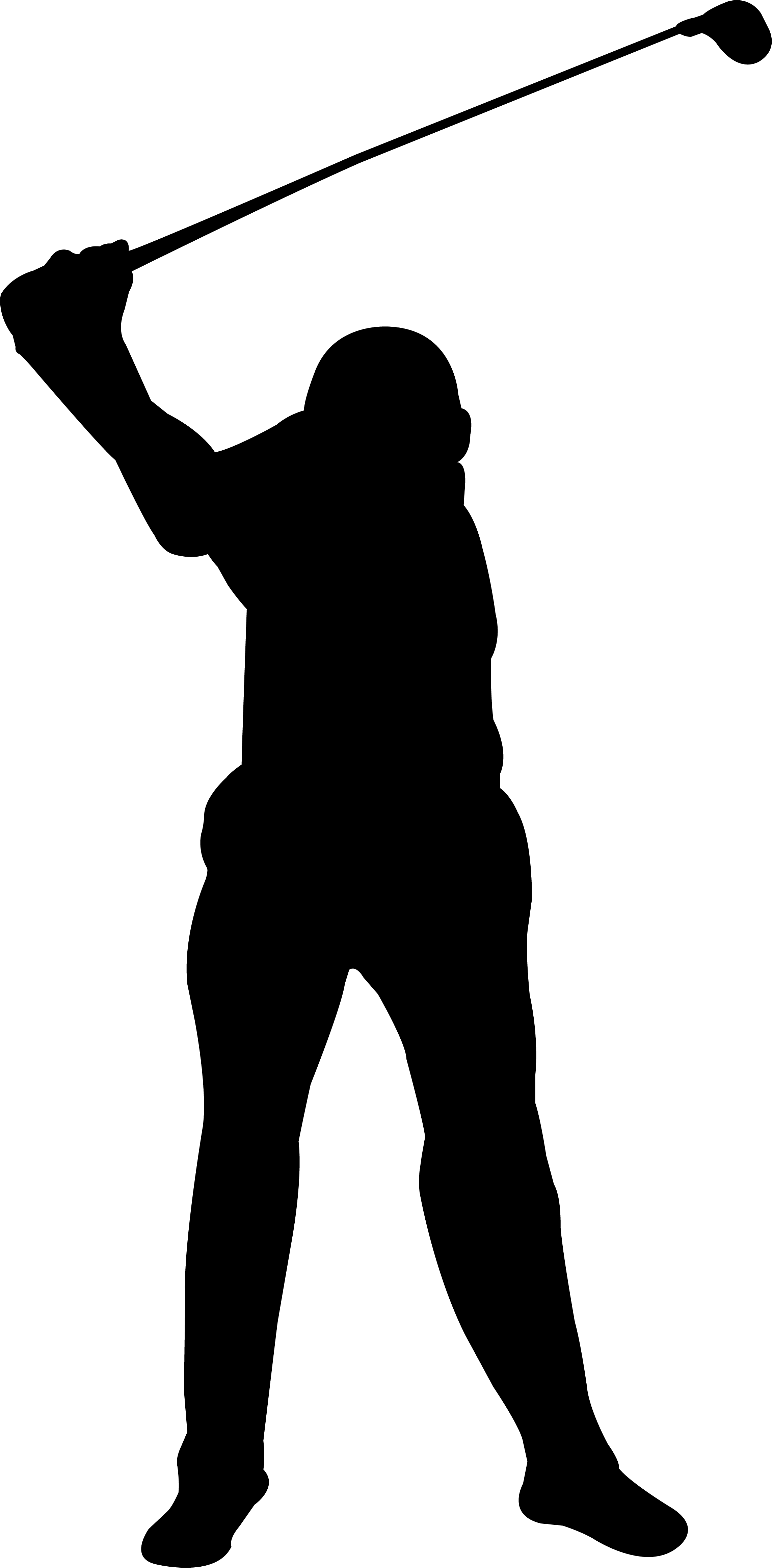 Silhouette (2287x4645), Png Download