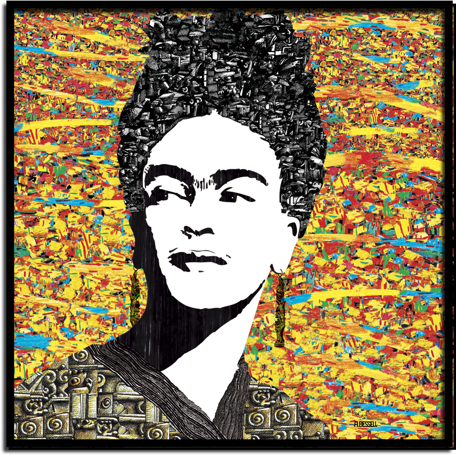 Frida Kahlo - Visual Arts (981x989), Png Download