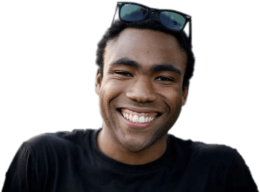 Childish Gambino Sunglasses On Head - Tracy Jordan (790x395), Png Download
