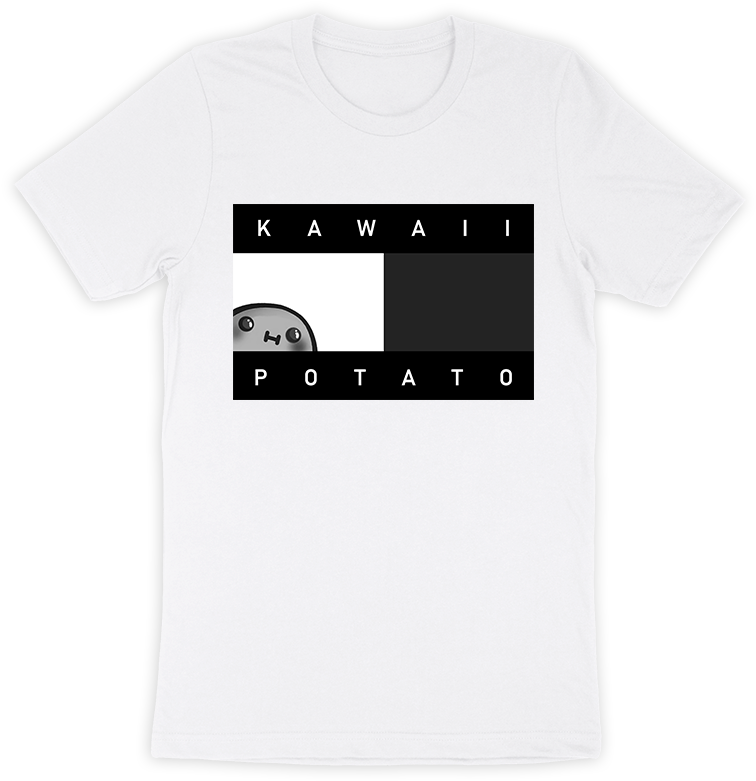 Kawaii Potato - Tshirt - Police Car (800x800), Png Download
