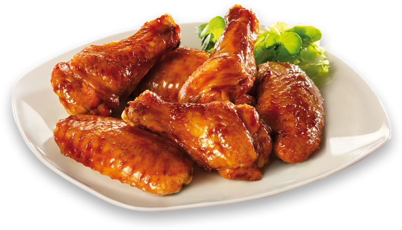 Bbq Chicken Wings Png (800x600), Png Download