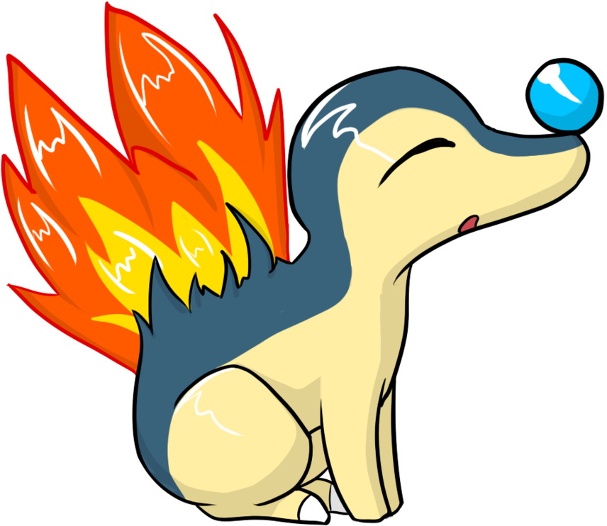 Cyndaquil Profile Pictures - Pokemon Pics Of Cyndaquil (900x900), Png Download