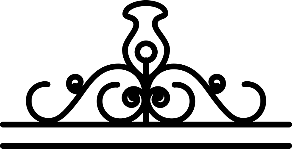 Png File Svg - Gambar Bunga Dengan Garis Melengkung (980x500), Png Download