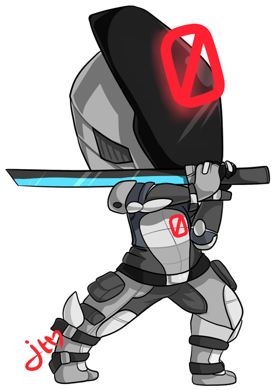 Zer0 The Chibi Assassin By Xnekorux Assassin, Cosplay - Borderlands 2 Assassin Png (686x830), Png Download