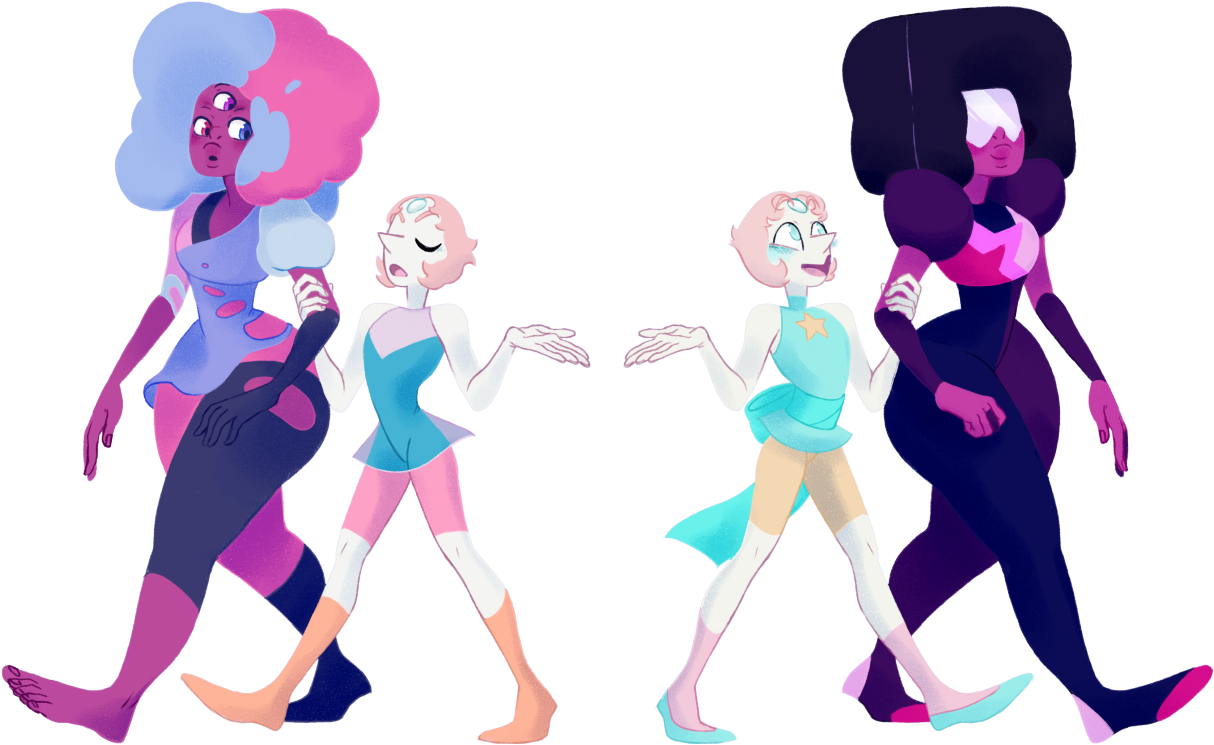 Love Takes Time 5750 Years And Still Counting For The - Steven Universe Cotton Candy Garnet (1280x912), Png Download