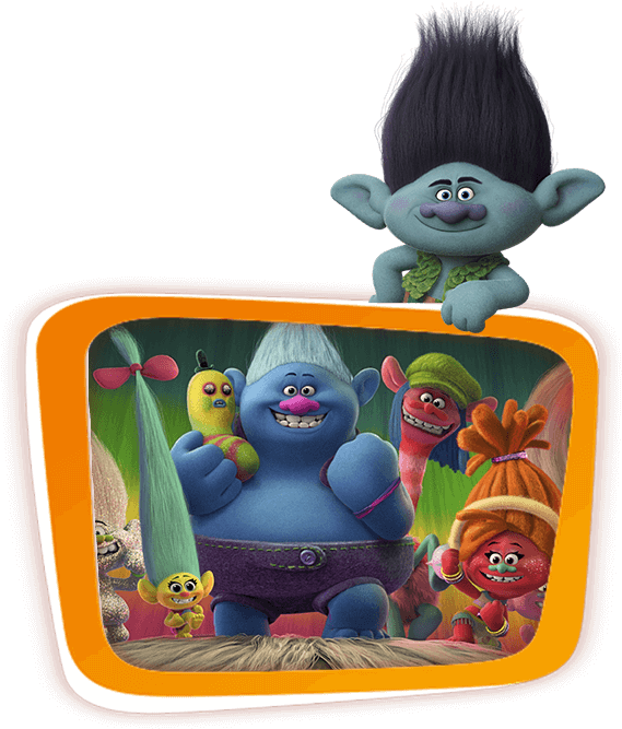 Und So Beschließen Sie, Die Party Aufzulösen Und Die - Evil Troll From Trolls Movie (573x676), Png Download