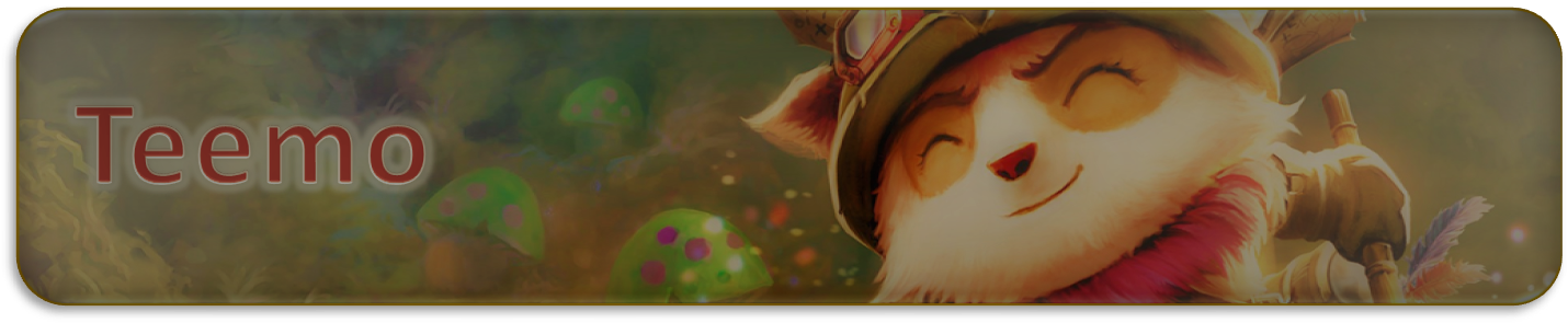 Teemo Is A Stealthy, Cunning, Fast Running, Deadly - Creative Arts (1455x302), Png Download