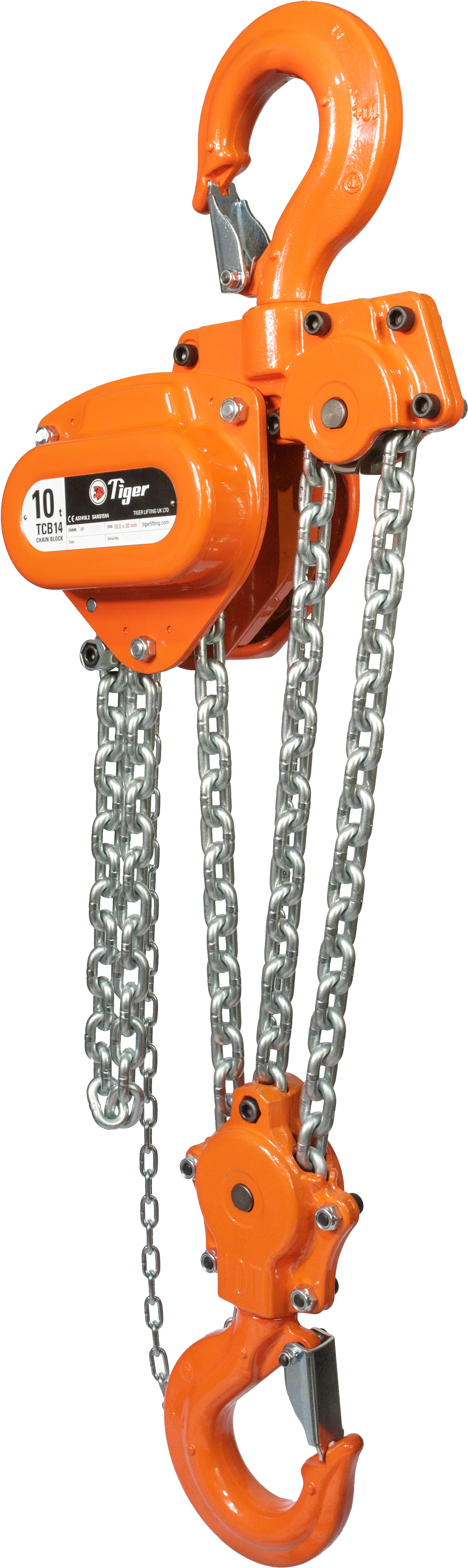 Durham Lifting Tcb14 Chain Block 10t Right Side - Chain Blocks (3840x5760), Png Download