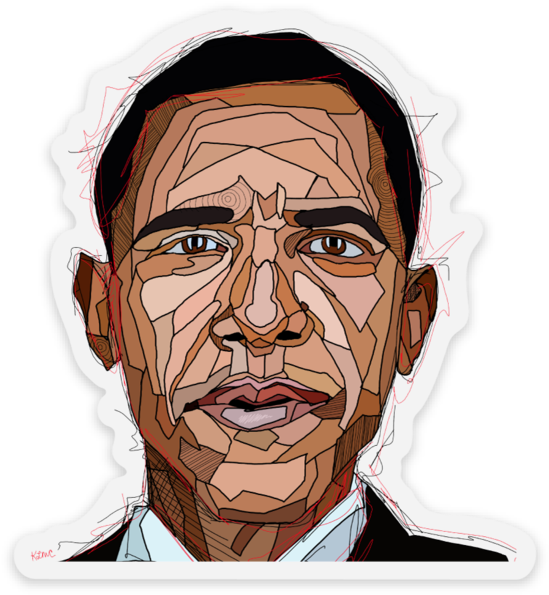 Barack Obama Png (583x633), Png Download