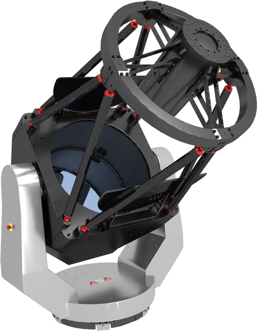 1 M Wide Field Telescope F2 - Machine (1000x1179), Png Download