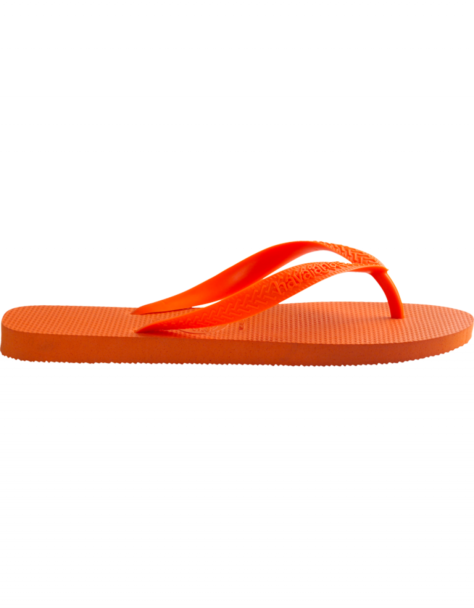 Havaianas Top Neon Orange Flip Flops - Havaianas Slim (960x1231), Png Download