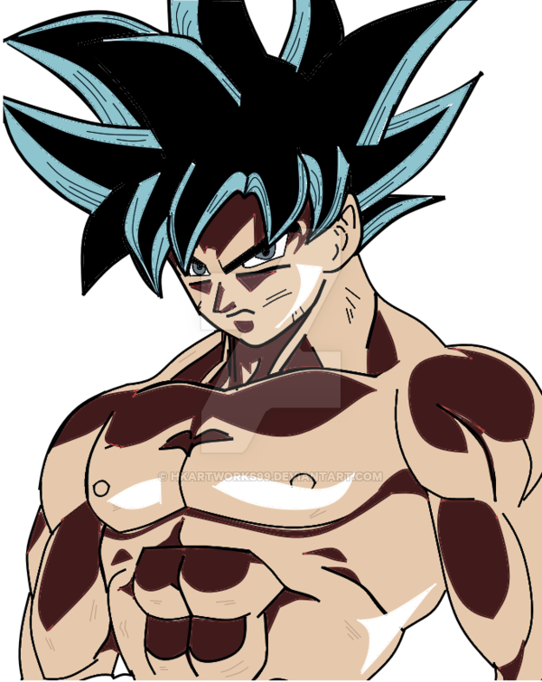 Goku Limit Breaker Leaked By Ziajasnk - Goku Limit Breaker Render (600x755), Png Download