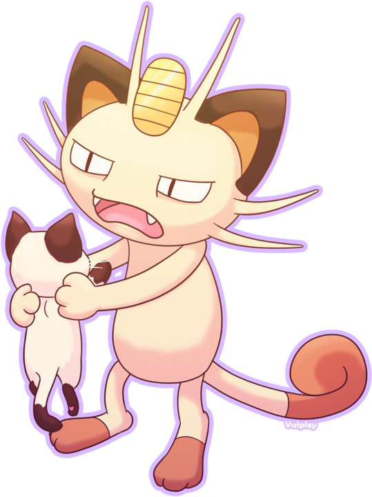 Meowth, That's - Kawaii Meowth Transparent (600x783), Png Download