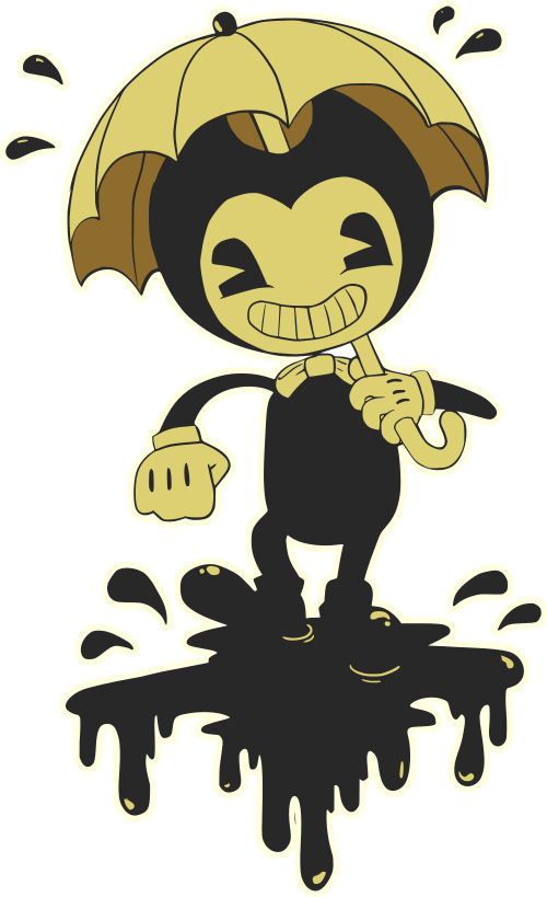Bendy And The Ink Machine Art Contest (500x819), Png Download