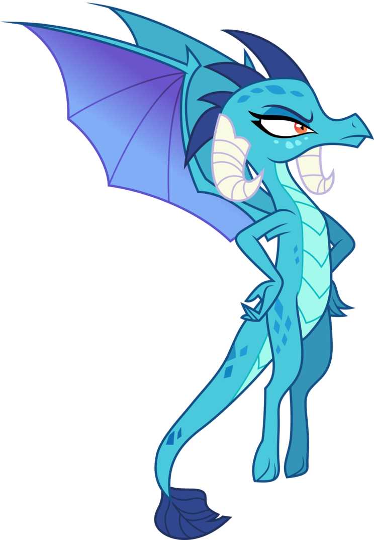 Vector By Dashiesparkle - Mlp Princess Ember (744x1073), Png Download
