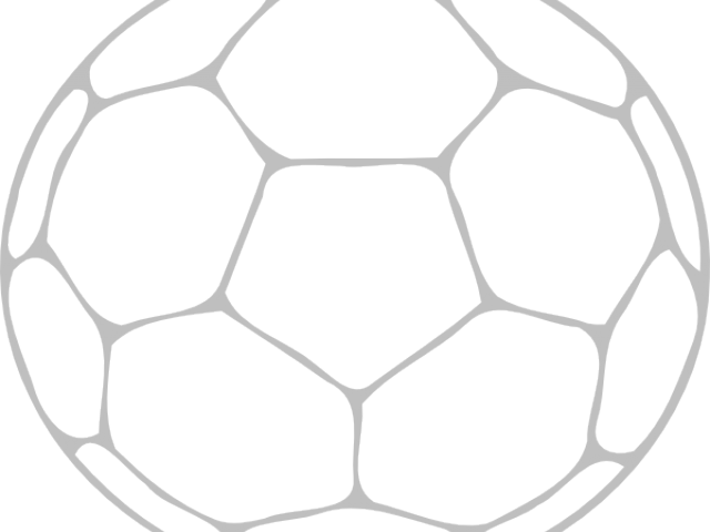 Soccer Ball Outline - Soccer Ball Png White (640x480), Png Download