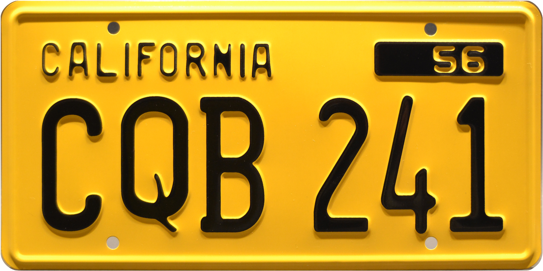 Cqb 241 Prop Plate Movie Memorabilia From Stephen King's - Cqb 241 (2048x1170), Png Download