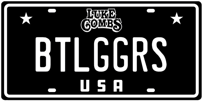 Bootleggers License Plate - Sign (800x800), Png Download