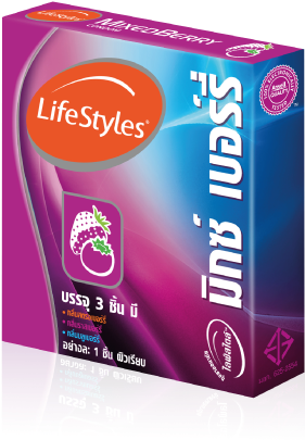 Lifestyles Mixed Berry Condom - Lifestyles Condoms (613x598), Png Download