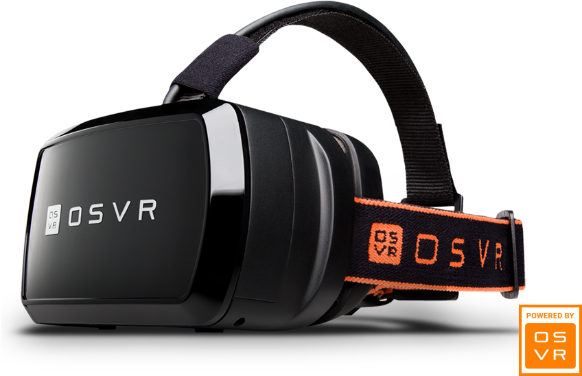 Even Though Oculus Rift And The Htc Vive Are Still - Osvr Headset (866x610), Png Download