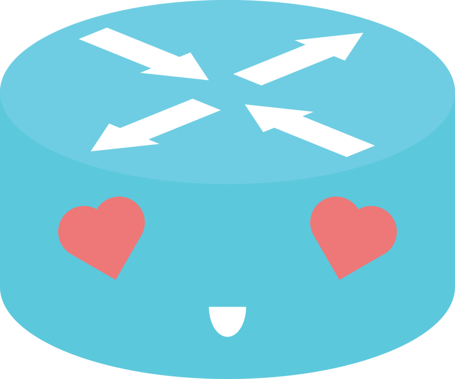 Emoticon Computer Icons Router Smiley Computer Network - Router Emoji (900x750), Png Download