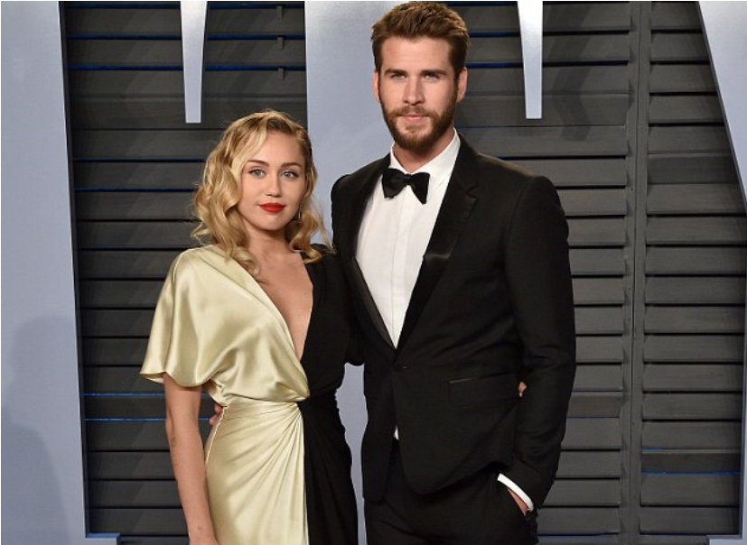 Liam Hemsworth And Miley Cyrus (1200x630), Png Download