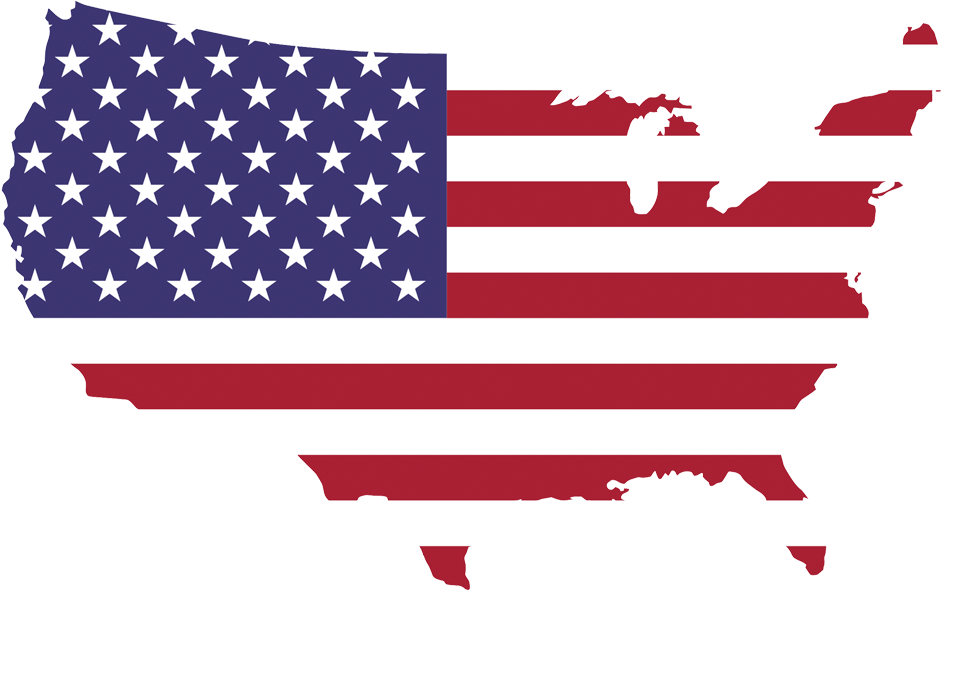 801 Brickell Ave - Usa Flag (1000x1000), Png Download